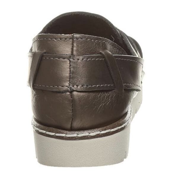 BEARPAW Lena Women's Leather Huaraches Sandal Lena Gunmetal Size 12 NEW - Picture 5 of 5